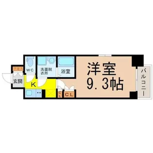 アデグランツ上前津【2階】の間取り