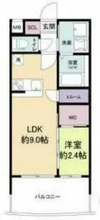 セレニテ天六リアン【9階】の間取り