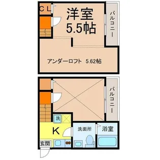 カーサアージョ(CasaAgio)【1階】の間取り