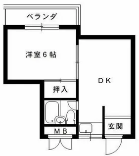日清ビル【3階】の間取り