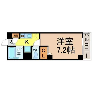 アビターレ筒井【2階】の間取り