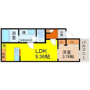 グランフェリオ【2階】の間取り