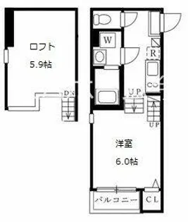 ハーモニーテラス清水Ⅳ【1階】の間取り