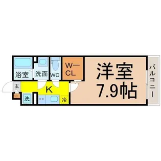 リブリ・BJウイング【1階】の間取り