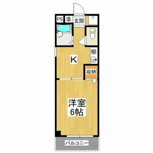 アーバンドゥ金剛【5階】の間取り