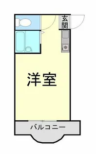 三景マンション【3階】の間取り