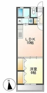 ベネッセ舞松原【2階】の間取り