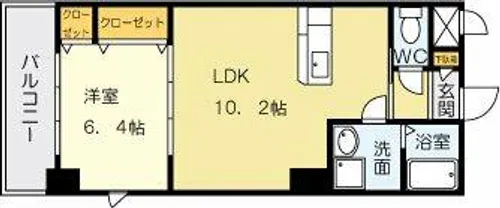 Hamiel真鶴【405号室】の間取り