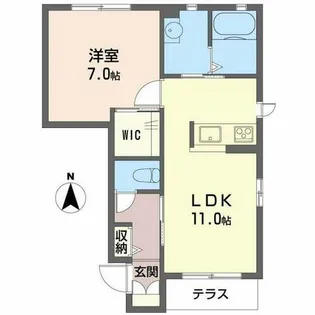 加東市喜田【1階】の間取り