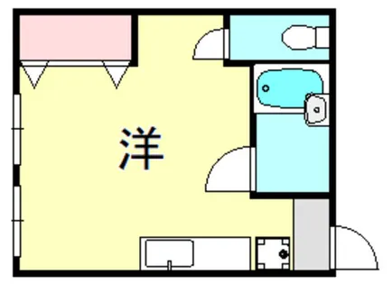 松本マンション【2階】の間取り