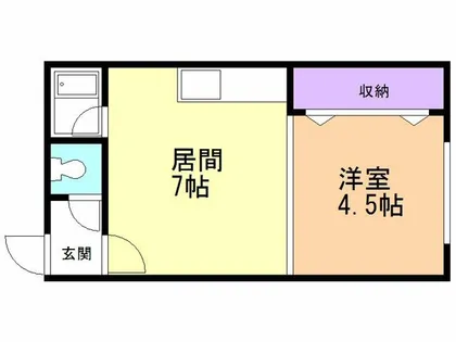 ハイツT【101号室】の間取り