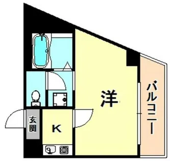 クレセント公光【4階】の間取り