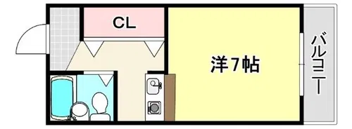 プティ・ア・プティ【4階】の間取り