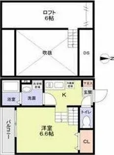 サンプレミオ十番町【1階】の間取り