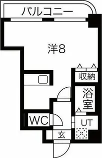 WILL鶴舞【2階】の間取り