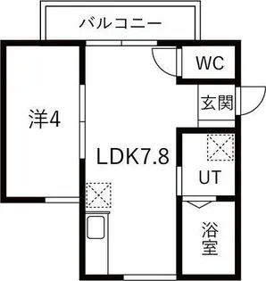 Hibariビル栄生【101号室】の間取り