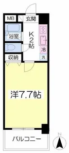 ボヌール小倉【2階】の間取り