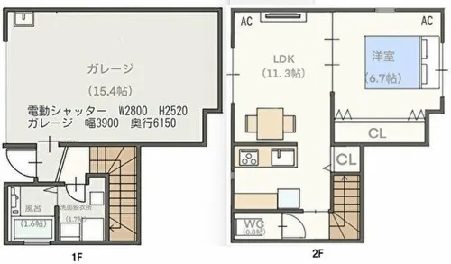愛知県知多郡東浦町大字森岡字古川【一戸建】の間取り