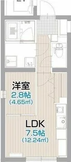 Brave亀島本陣【1階】の間取り