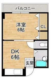 大阪府吹田市千里山西1丁目【マンション】の間取り