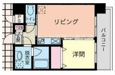 Hamiel千防【5階】の間取り
