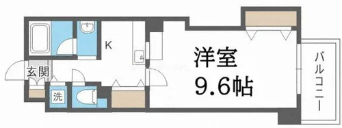 樹樹ガーデン【8階】の間取り