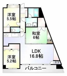 ニューガイア四季彩の丘C棟【7階】の間取り