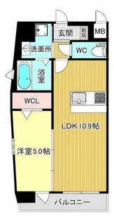 Tパーク歯大前【3階】の間取り