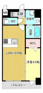 Tパーク歯大前【5階】の間取り