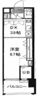 No.47 PROJECT2100小倉駅 ~プロジェクト2100コクラ【8階】の間取り