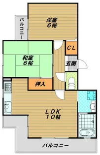ベーシックコート【4階】の間取り