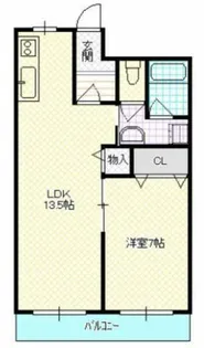 山上ビル【5階】の間取り