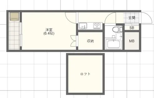 ヨーロピアン野口【2階】の間取り