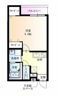 フジパレス立花町2丁目3番館【1階】の間取り