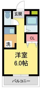 ダイドーメゾン西宮北口XIII【202号室】の間取り