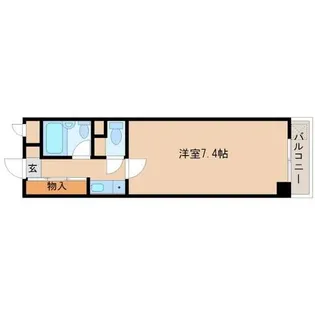 ハビタビリス2【4階】の間取り