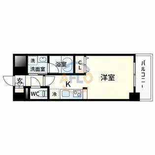 エル・セレーノ東三国【2階】の間取り
