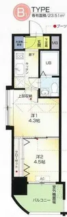 No.51 ORIENTBLD【1階】の間取り