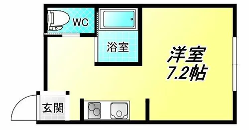 メゾン長瀬川【2階】の間取り