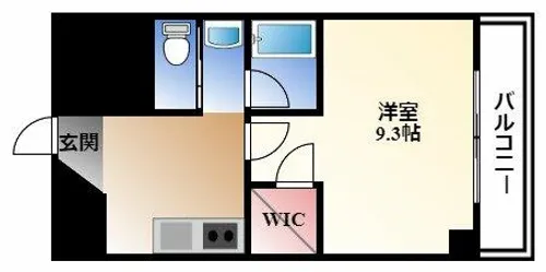 SunHeart池下【4階】の間取り