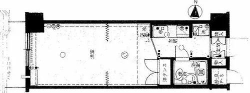 札幌グランドハイツ【5階】の間取り