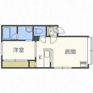 ソシアルトミイNo87【201号室】の間取り