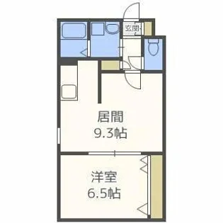 ステイブル【201号室】の間取り