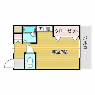 アンフィニィ 橋の内Ⅲ【2階】の間取り