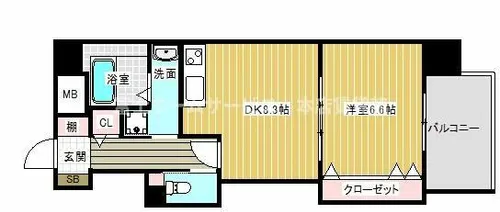 ふぁみーゆアビコⅧ【401号室】の間取り
