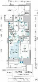 プレサンス レイズ 千種今池【4階】の間取り