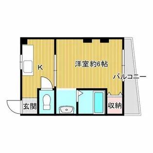 サニーハイツ【3階】の間取り