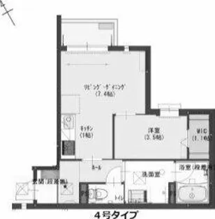 YOURMAISON萩崎【1階】の間取り