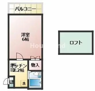 和歌山Part1マンション【1階】の間取り