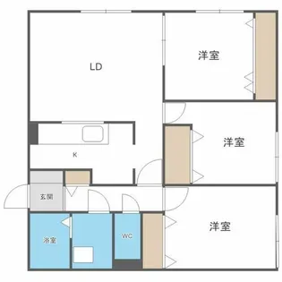 グランパ81【2階】の間取り